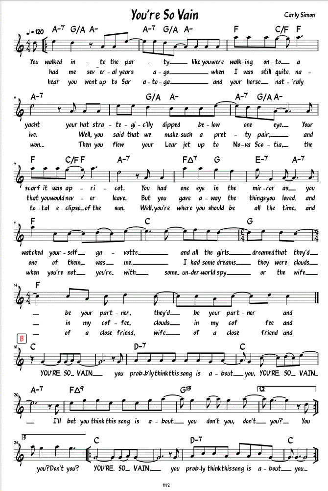 Sheet Music